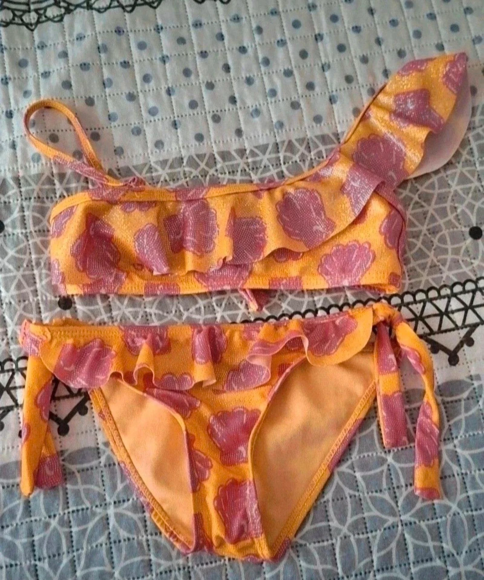 Bikini de niña, de dos piezas, talla 3-4